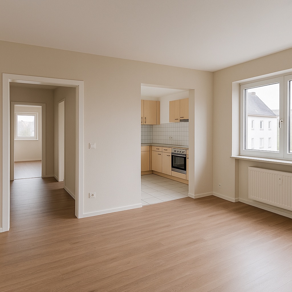 Komplett sanierte Wohnung