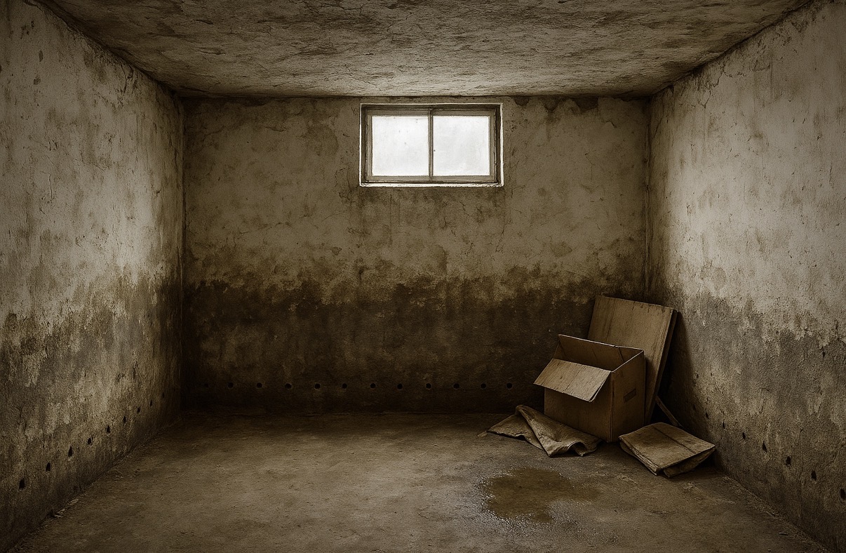 Wasserschaden im Keller – Vorheransicht